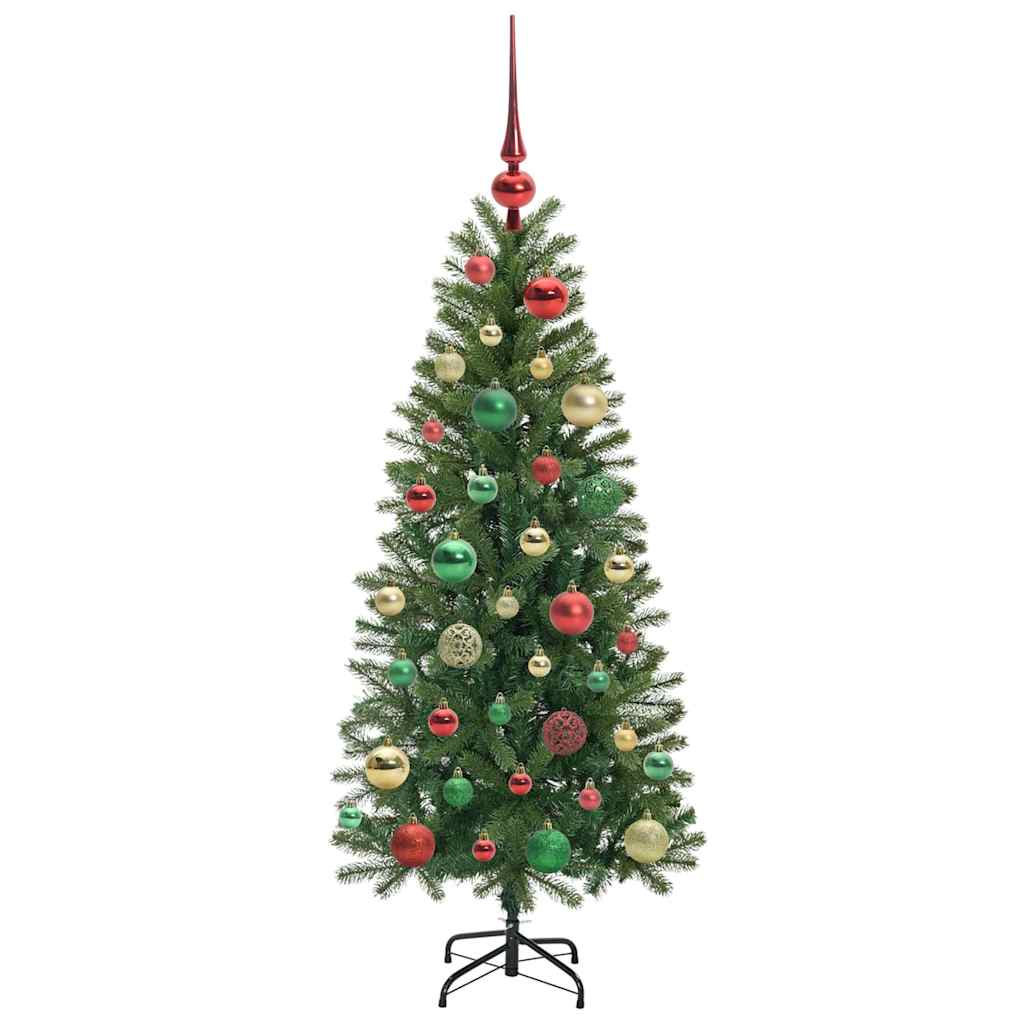 Konstgjord julgran Grön 120 cm PE och PVC