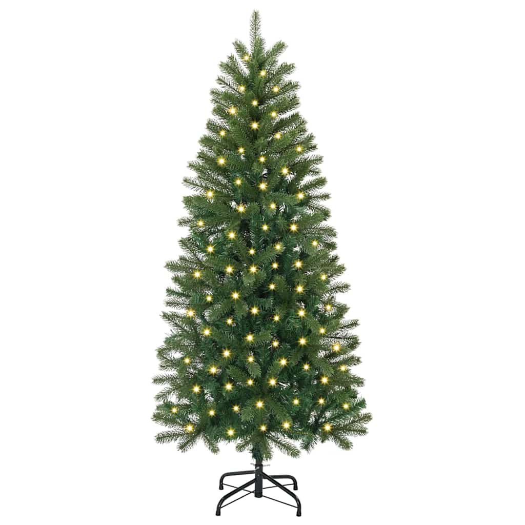 Konstgjord julgran Grön 150 cm PE och PVC