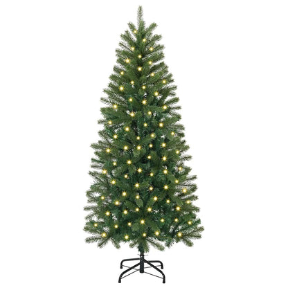 Konstgjord julgran Grön 150 cm PE och PVC