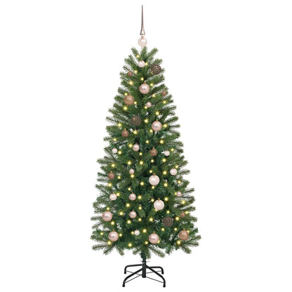 Konstgjord julgran Grön 150 cm PE och PVC