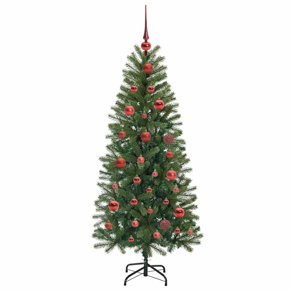 Konstgjord julgran Grön 150 cm PE och PVC