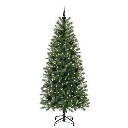 Konstgjord julgran Grön 150 cm PE och PVC