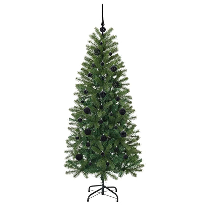 Konstgjord julgran Grön 150 cm PE och PVC