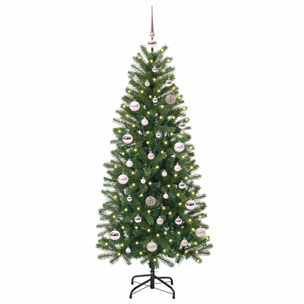 Konstgjord julgran Grön 150 cm PE och PVC