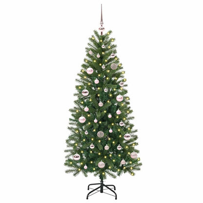 Konstgjord julgran Grön 150 cm PE och PVC