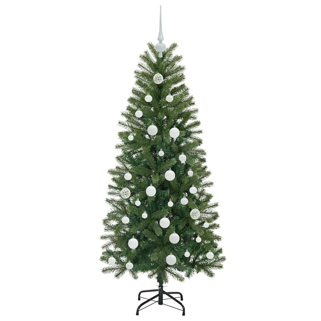 Konstgjord julgran Grön 150 cm PE och PVC