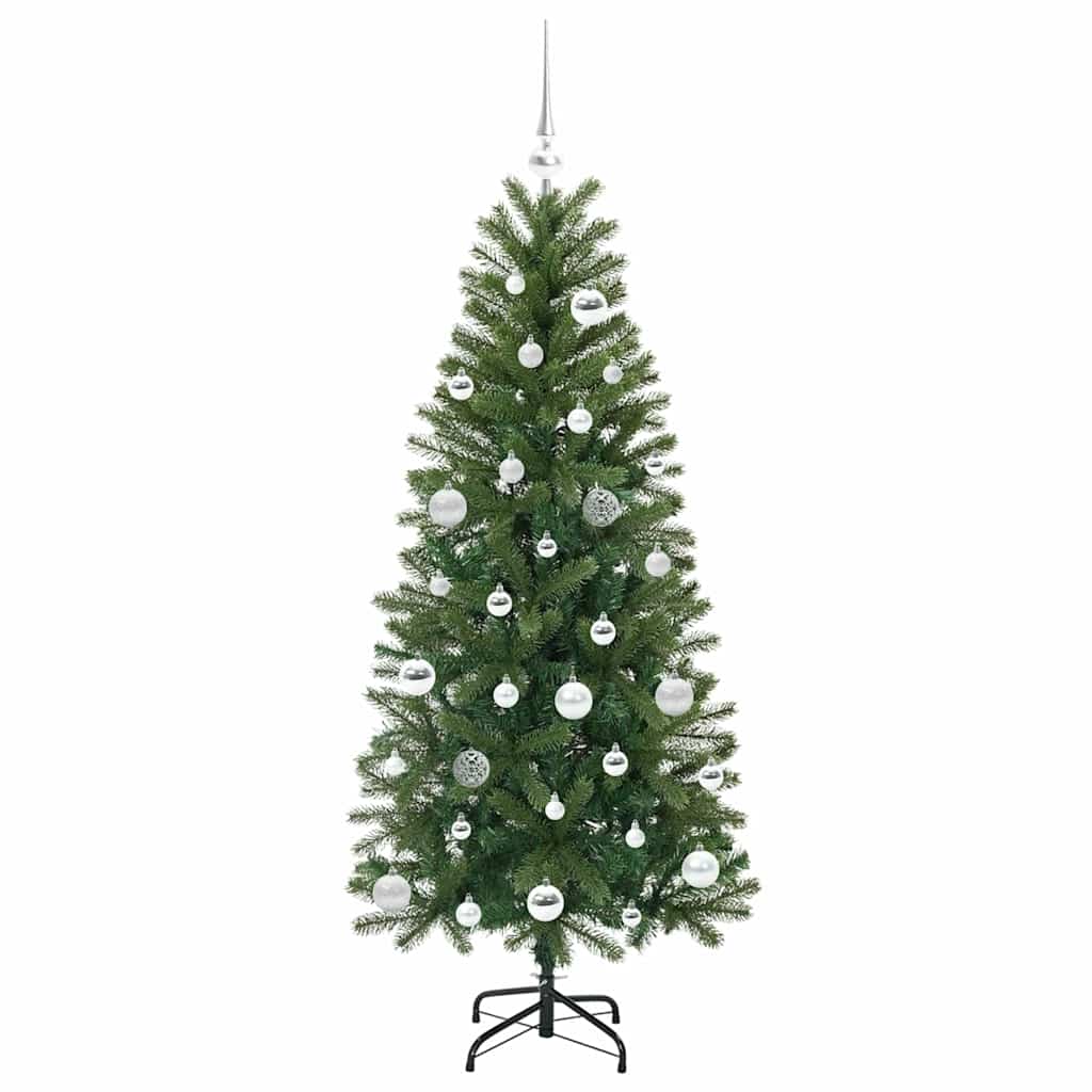 Konstgjord julgran Grön 150 cm PE och PVC