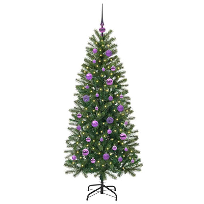 Konstgjord julgran Grön 150 cm PE och PVC