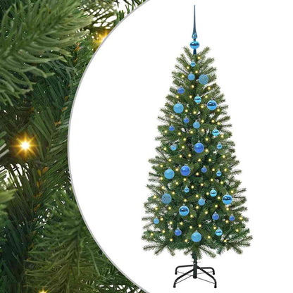 Konstgjord julgran Grön 150 cm PE och PVC
