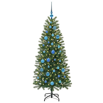 Konstgjord julgran Grön 150 cm PE och PVC