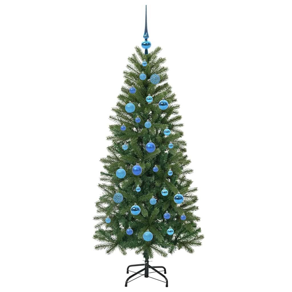 Konstgjord julgran Grön 150 cm PE och PVC