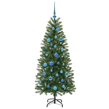 Konstgjord julgran Grön 150 cm PE och PVC