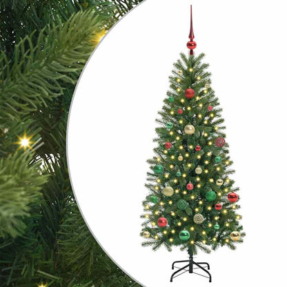 Konstgjord julgran Grön 150 cm PE och PVC