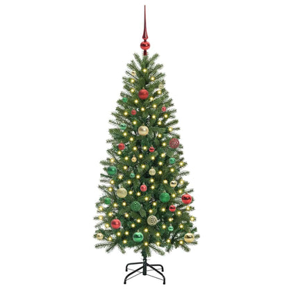 Konstgjord julgran Grön 150 cm PE och PVC