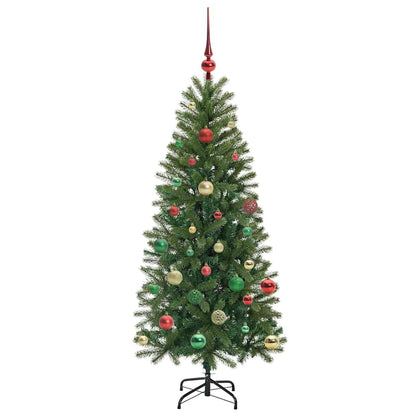 Konstgjord julgran Grön 150 cm PE och PVC