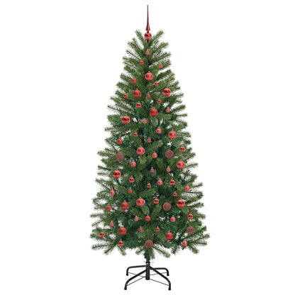 Konstgjord julgran Grön 180 cm PE och PVC