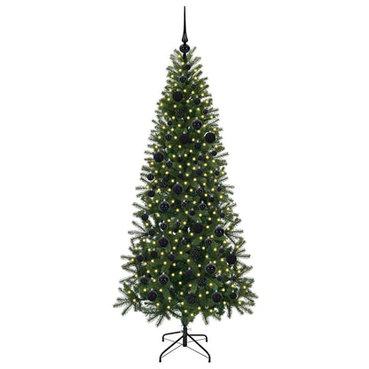 Konstgjord julgran Grön 180 cm PE och PVC