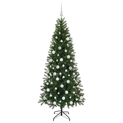 Konstgjord julgran Grön 180 cm PE och PVC
