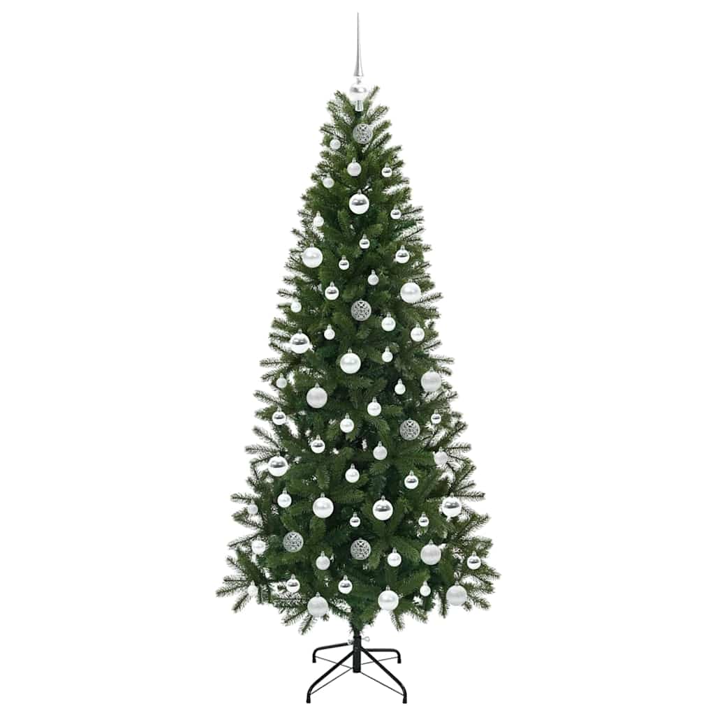 Konstgjord julgran Grön 180 cm PE och PVC