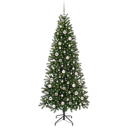 Konstgjord julgran Grön 210 cm PE och PVC