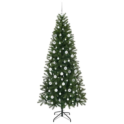 Konstgjord julgran Grön 210 cm PE och PVC