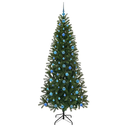 Konstgjord julgran Grön 210 cm PE och PVC