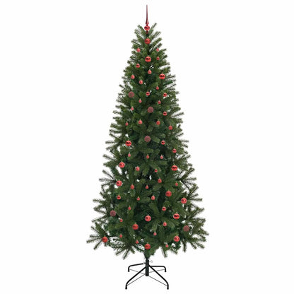 Konstgjord julgran Grön 240 cm PE och PVC