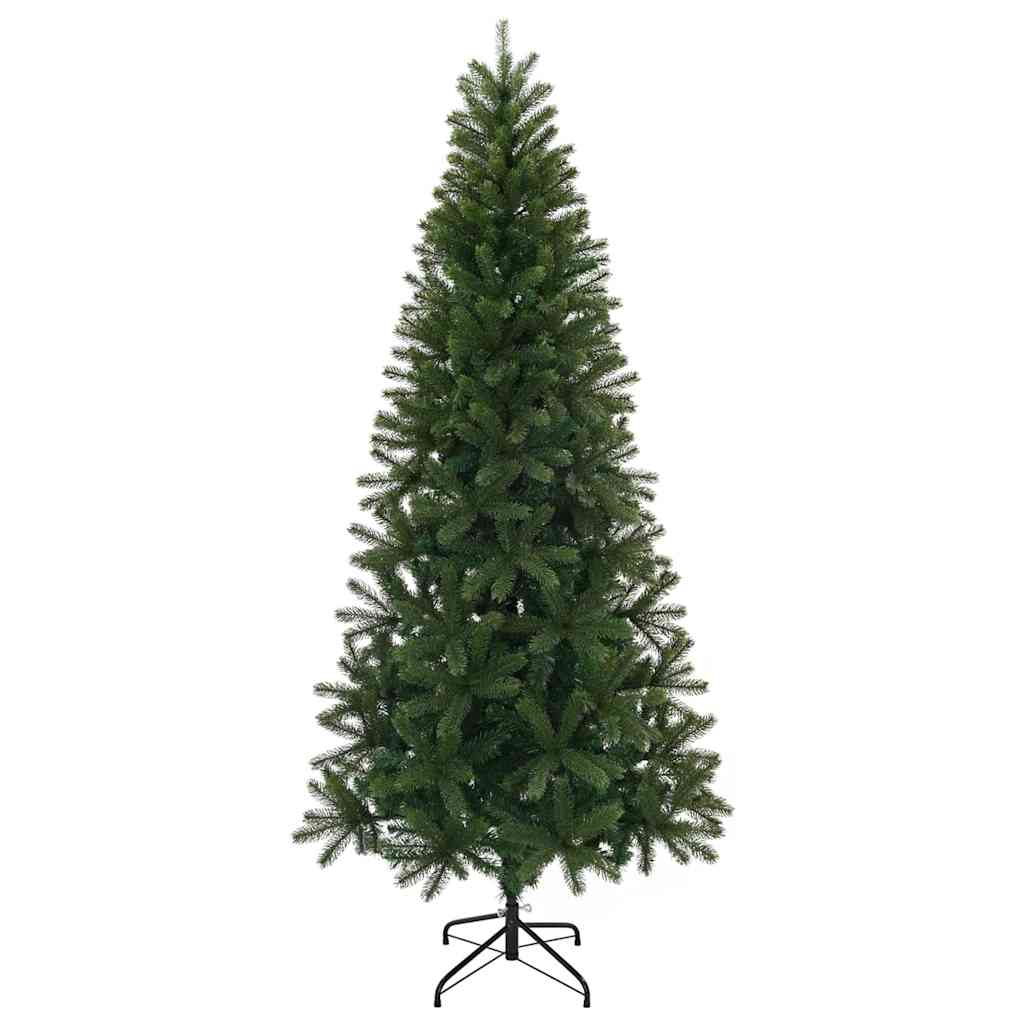 Konstgjord julgran Grön 240 cm PE och PVC