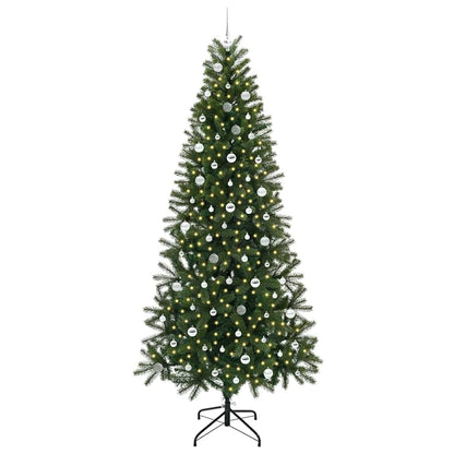 Konstgjord julgran Grön 240 cm PE och PVC