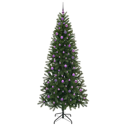 Konstgjord julgran Grön 240 cm PE och PVC