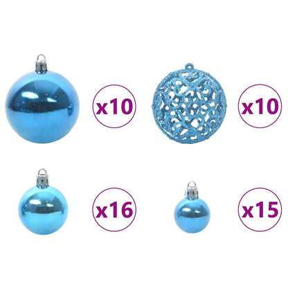 Plast Hingad Julgran med 300 LED-lampor Grön 240 cm PE och PVC