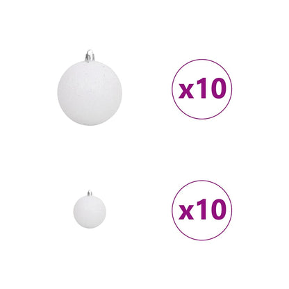 Konstgjord julgran med 300 LED-lampor Grön 180 cm PE och PVC