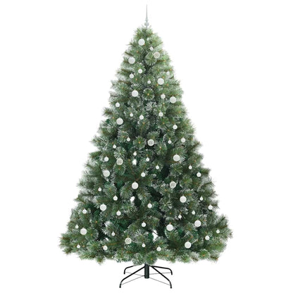 Konstgjord julgran Grön 240 cm PE och PVC