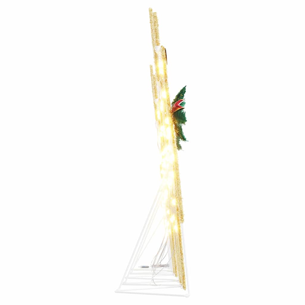 LED Renar 5 st Guld 43 x 18 x 66 cm tyg