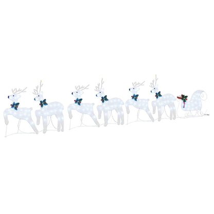 LED Renar 7 st Silver 43 x 18 x 66 cm tyg