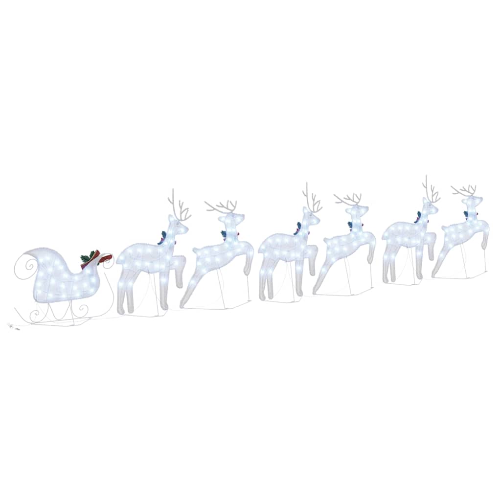 LED Renar 7 st Silver 43 x 18 x 66 cm tyg