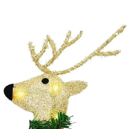 LED Renar 4 st Guld 45 x 19 x 65 cm tyg
