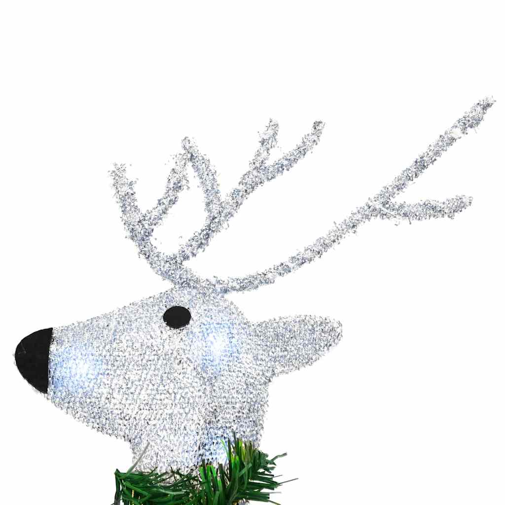 LED Renar 6 st Silver 45 x 19 x 65 cm tyg