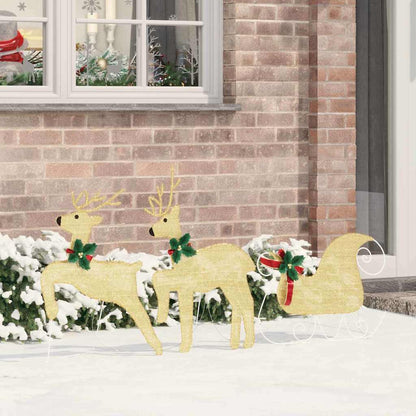 LED Renar 3 st Varmvit 43 x 18 x 66 cm tyg