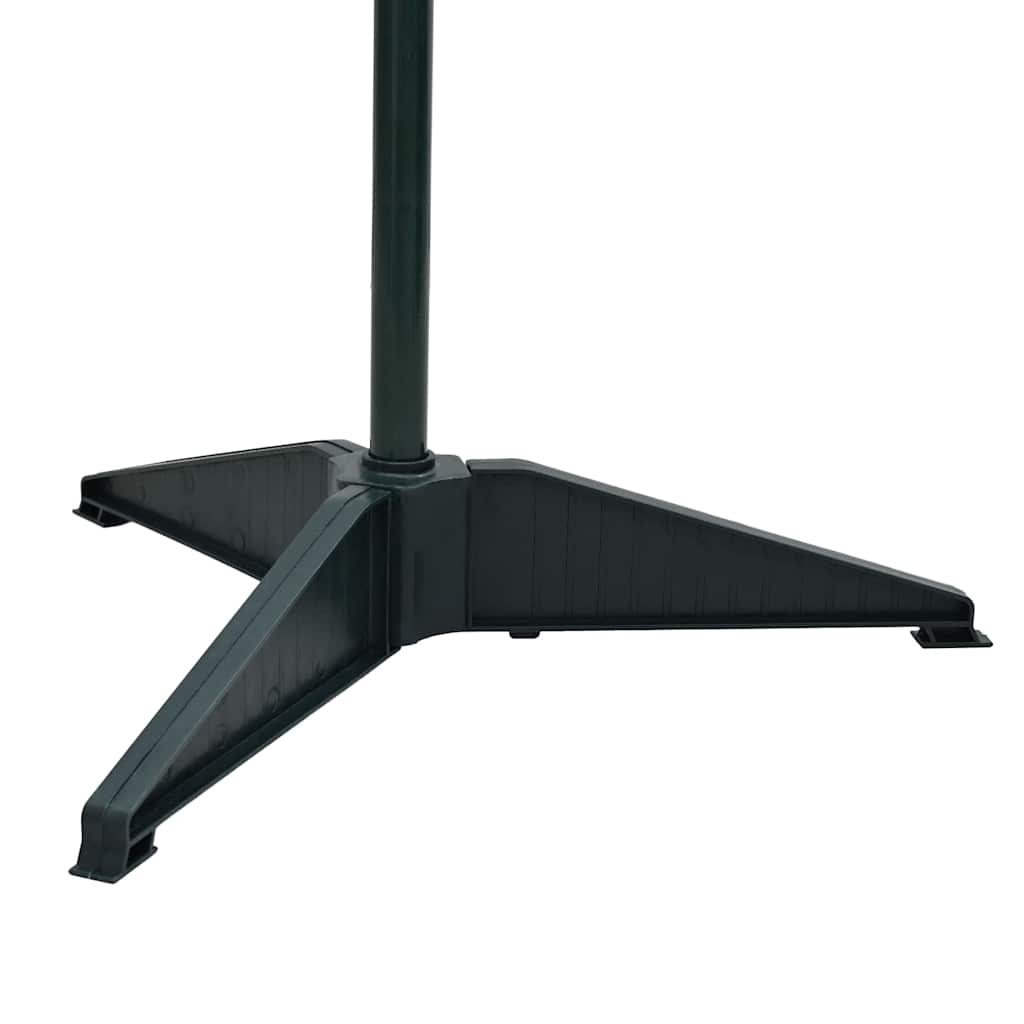 Konstgjord julgran med 50 LED-lampor med stativ Grön 125 cm PVC