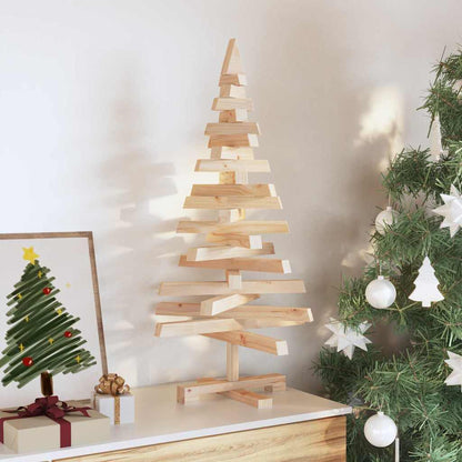 Julträd KOTKA 90 cm Massiv furu Naturfärg