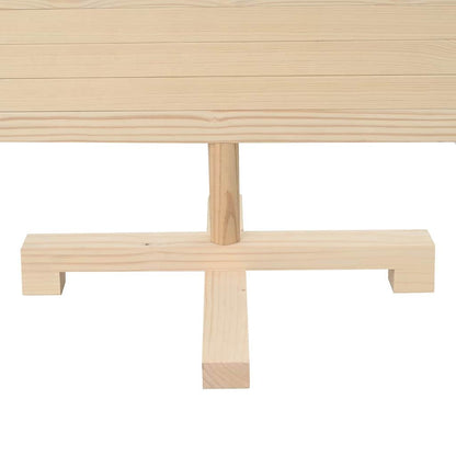 Julträd KOTKA 120 cm Massiv furu Naturfärg