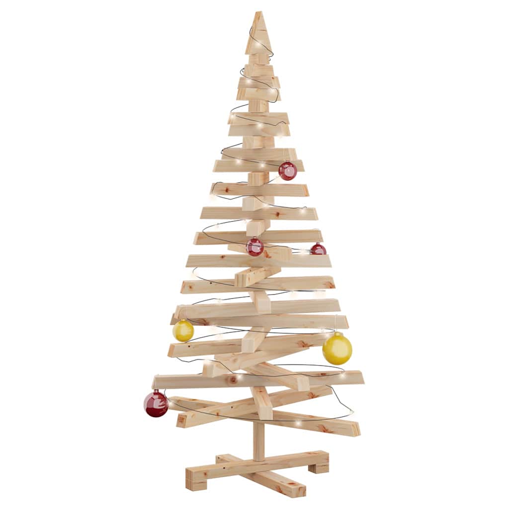 Julträd KOTKA 120 cm Massiv furu Naturfärg