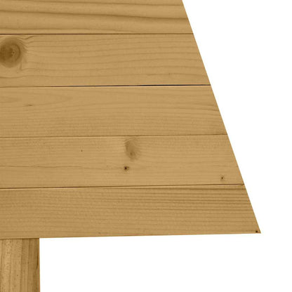 Julträd med stativ Brun 60 cm Massiv furu