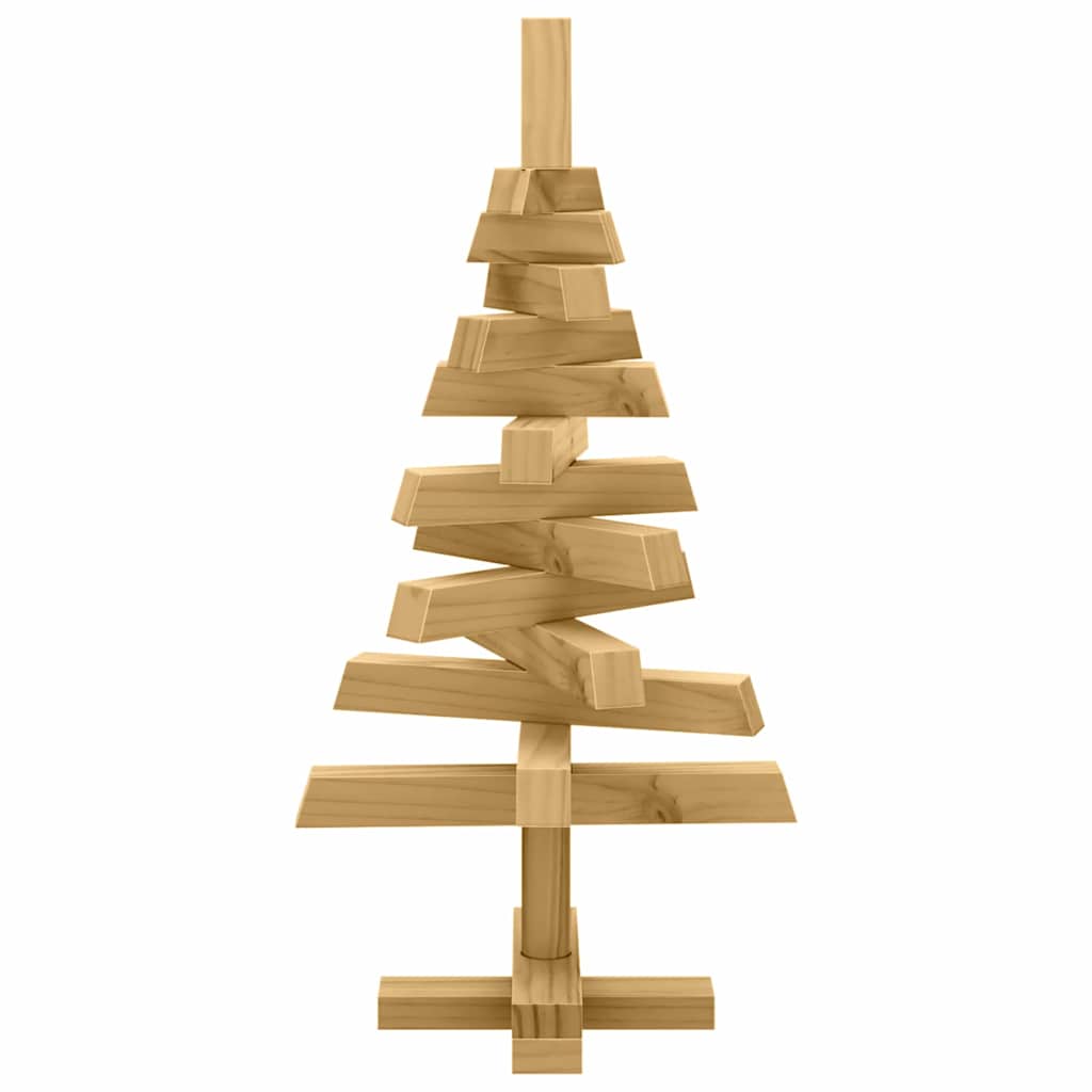 Julträd med stativ Brun 60 cm Massiv furu