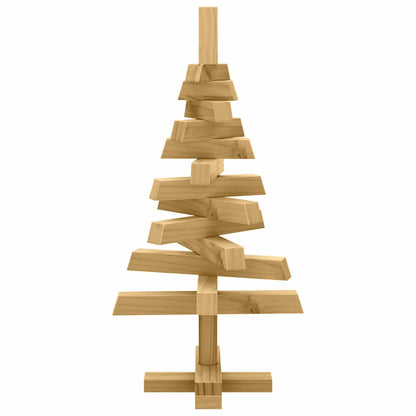 Julträd med stativ Brun 60 cm Massiv furu