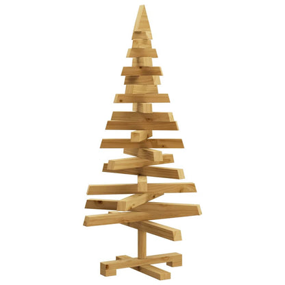 Julträd med stativ Brun 90 cm Massiv furu