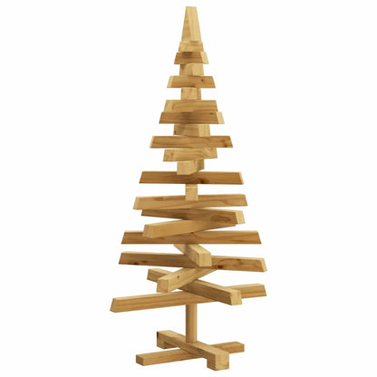 Julträd med stativ Brun 90 cm Massiv furu
