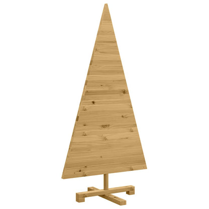 Julträd med stativ Brun 120 cm Massiv furu