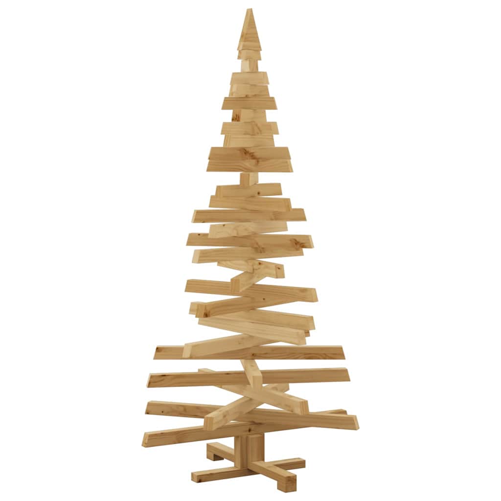Julträd med stativ Brun 150 cm Massiv furu